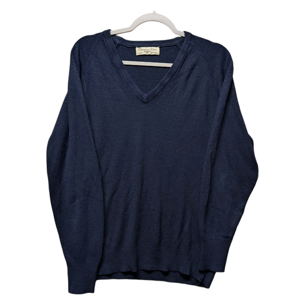 80s Christian Dior Monsieur V-Neck Sweater